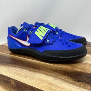 Nike Zoom Rotational 6 Throwing Shoes Mens 10 Racer Blue Black 685131-400 NEW
